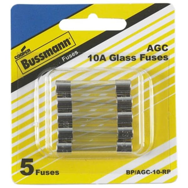 Glass Fuse, 10A, 250V AC